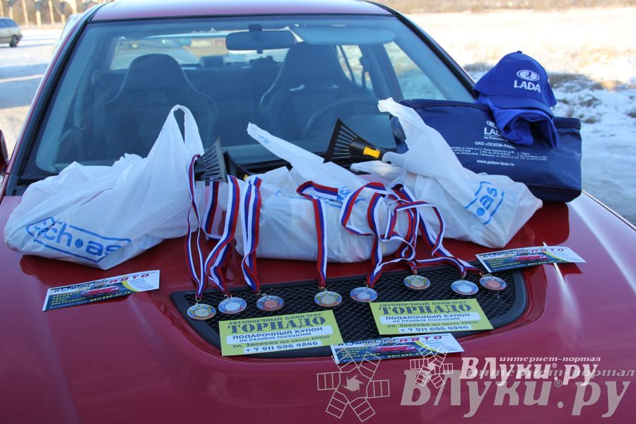 VI этап первенства Великие Луки - Новосокольники по автомобильному многоборью