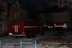 Пожар на ул. Герцена в Великих Луках (ФОТО)