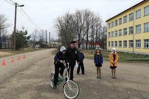 В Куньинском районе прошёл районный конкурс «Безопасное колесо» (ФОТО)