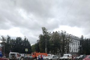 ДТП на перекрёстке Ленина-Некрасова (ФОТО)