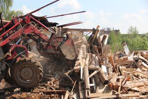 Здесь будет въезд на путепровод (ФОТО)