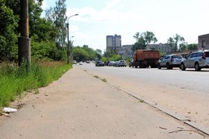 На ремонт тротуара на Горицкой потратят солидную сумму (ФОТО)