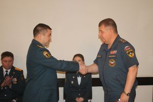 Сотрудники ГУ МЧС России по Псковской области получили очередные звания (ФОТО)