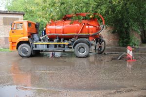 Авария в сетях водопровода на проспекте Гагарина (ФОТО)