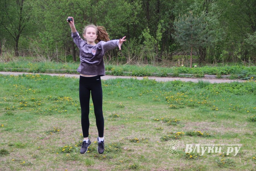 Великолукские школьники сдают ГТО (ФОТО)