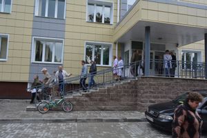 Себежские огнеборцы потушили условный пожар в кабинете районной поликлиники (фото)