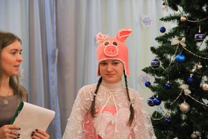 новый год в саду