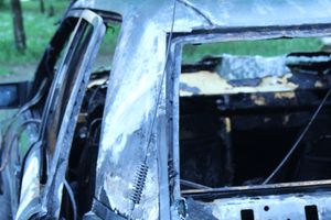 В Великих Луках сгорел очередной автомобиль