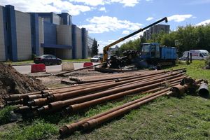 Строители приступили к усилению проезжей части путепровода Великих Лук (ФОТО)