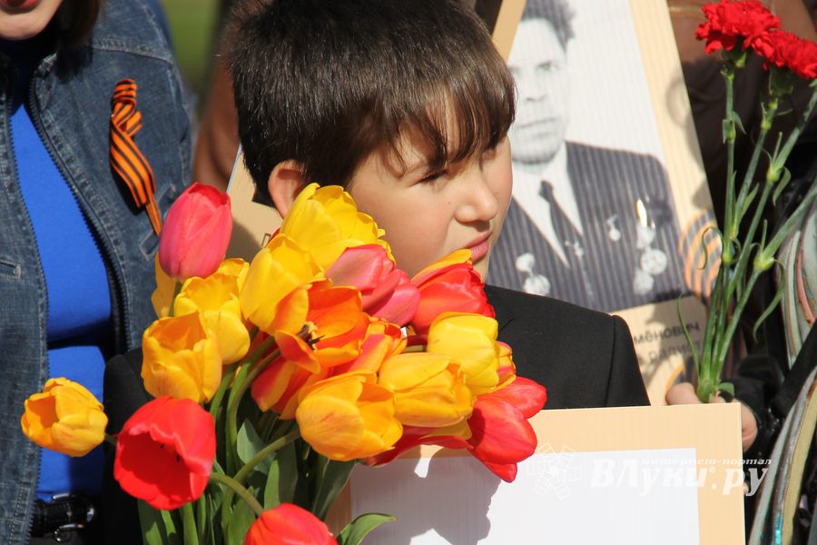 Парад Победы в Великих Луках (фото)