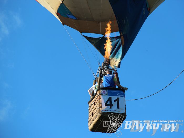 Воздухоплавание: полет 12 июня, вечер