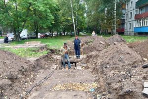 В Великих Луках перекрыта ул. Дружбы (ФОТО)