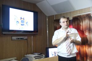 Информационный поезд Октябрьской железной дороги прибыл в Великие Луки