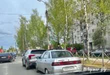 Из-за аварии на 3-й Ударной Армии затруднено движение (ФОТО)