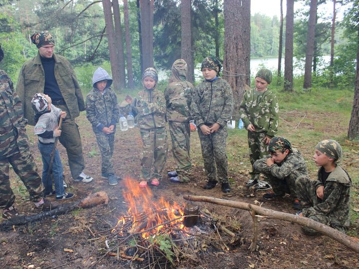В военно-патриотическом лагере «Вымпел-Шторм» в разгаре 17-я смена (ФОТО)