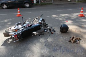 В результате аварии в Великих Луках пострадал мотоциклист (ФОТО) 