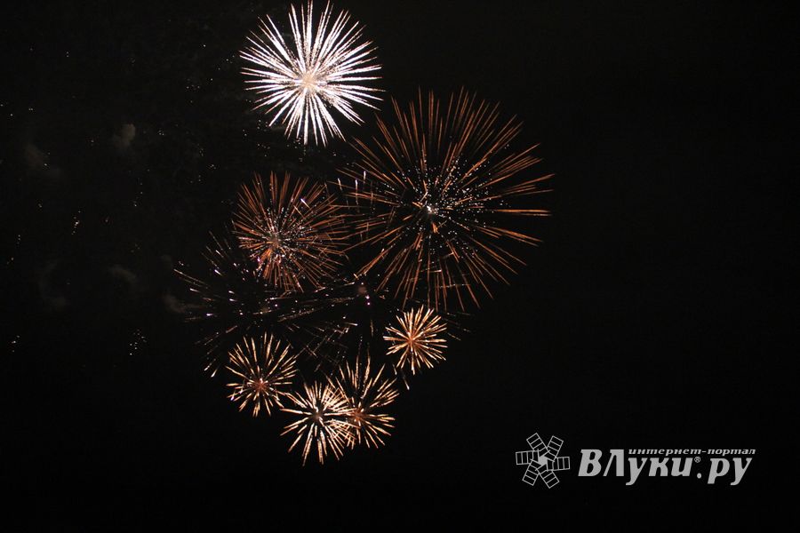 В Великих Луках зажглась новогодная ёлка (ФОТО)