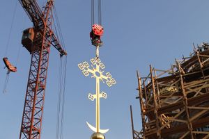 У храма святителя Тихона теперь есть освященные кресты