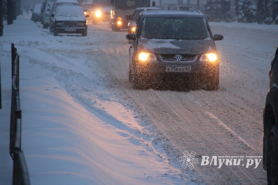 Великие Луки заносит снегом (фото)