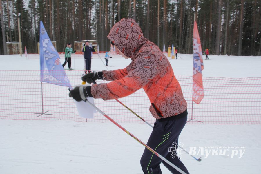 В Великолукском районе прошли соревнования по спортивному ориентированию на лыжах (фото)