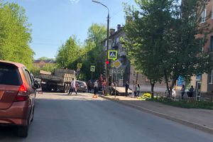 На проспекте Октябрьский ДТП (ФОТО)