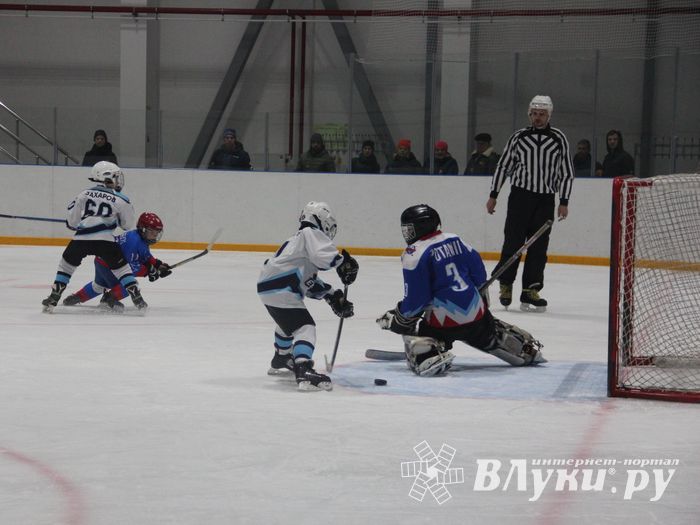 Детский турнир по хоккею прошел в Великих Луках (ФОТО)