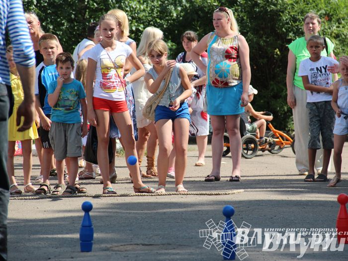 В городском парке отметили День Нептуна