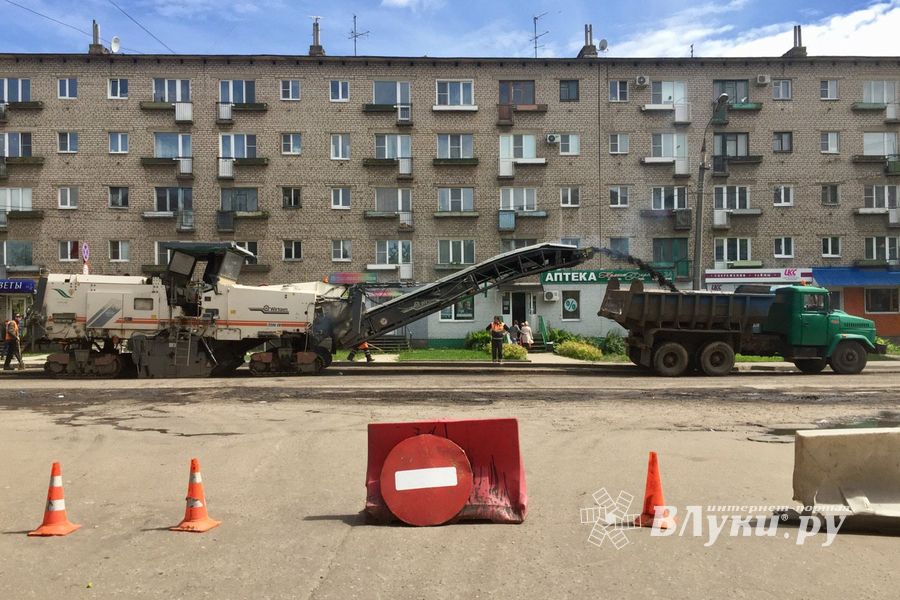 Проспект Октябрьский перекрыт для ремонта (ФОТО)