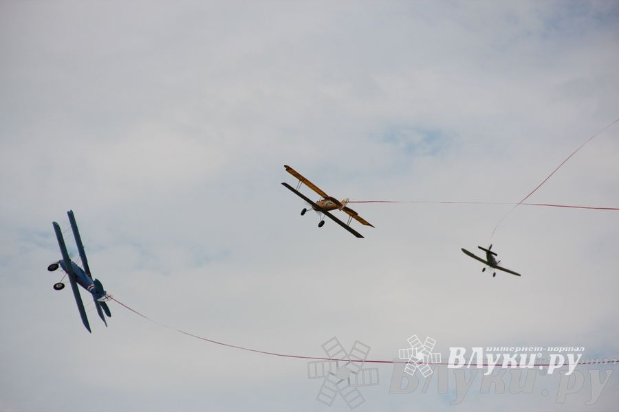 В Великих Луках прошли воздушные бои (фото)