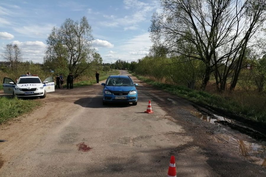 Подробности ДТП с пострадавшим в Великолукском районе (ФОТО)