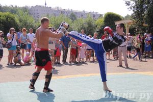 В Великих Луках отметили День физкультурника