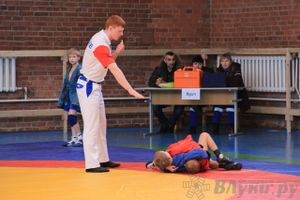 Состоялось Открытое первенство города Великие Луки по борьбе самбо
