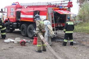 В Великих Луках тушили вагон поезда (ФОТО)