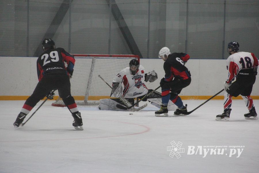 В Великих Луках прошли хоккейные матчи (ФОТО)