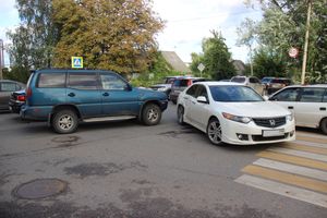 Три автомобиля столкнулись возле «Реостата» (ФОТО)