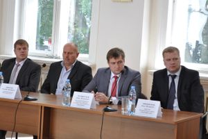 Главный федеральный инспектор по Псковской области А. В. Устинов посетил Великие Луки с рабочим визитом (фото)