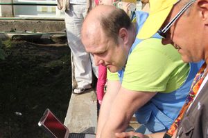 Кей-граб в рамках 19-ой Международной встречи воздухоплавателей в Великих Луках состоялся