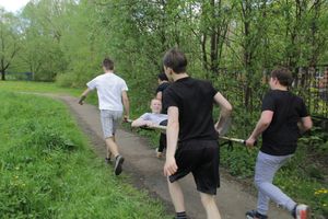 В 10 лицее прошла игра «Освобождение заложников» (ФОТО)