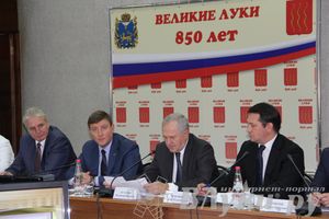 Заседание оргкомитета по подготовке празднования 850-летия Великих Лук