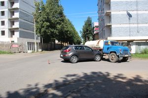 ДТП на перекрёстке Сибирцева/Р.Люксембург (ФОТО)