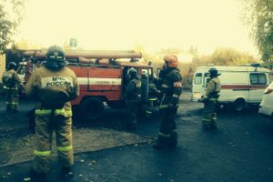 Великолукские пожарные провели эвакуацию в детская городской больнице (фото)