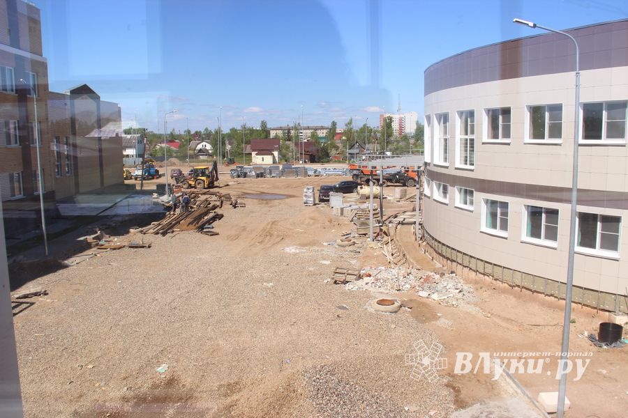 Строительство школы на Заслонова идёт к завершению (ФОТО)