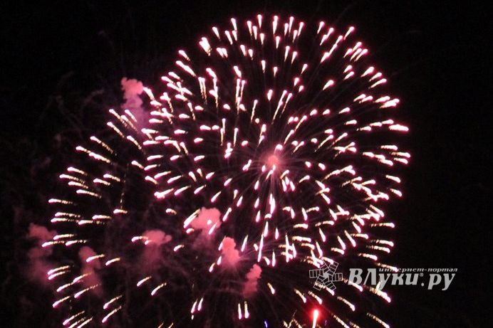 ​Праздничным концертом и салютом завершились празднования Дня Победы в Великих Луках (фото)