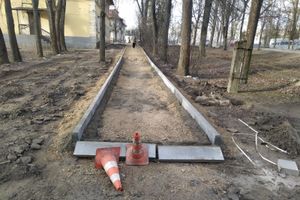На улице Герцена идёт капитальный ремонт тротуаров (ФОТО)