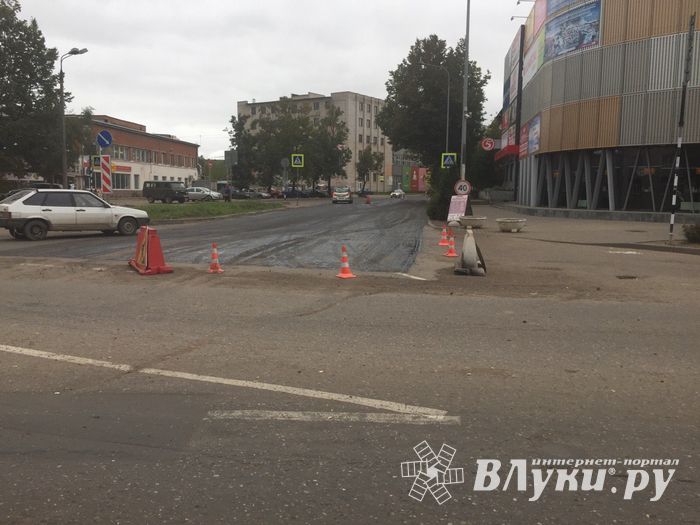 Ремонт на улице Ботвина (ФОТО)