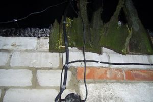 Короткое замыкание стало причиной пожара в надворной постройке (фото)