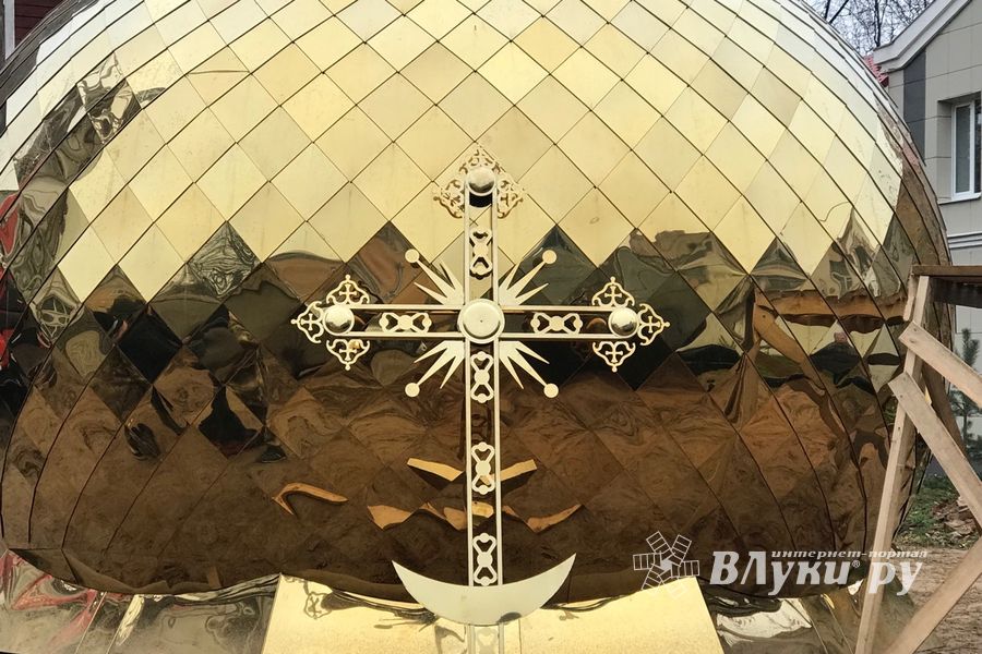 На Свято-Вознесенском соборе  (ФОТО, ВИДЕО)