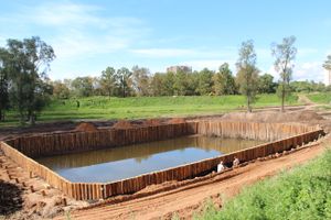 Совсем скоро великолучане смогут гулять по деревянным дорожкам Крепости (ФОТО)