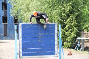 В Великих Луках прошли соревнования среди пожарных