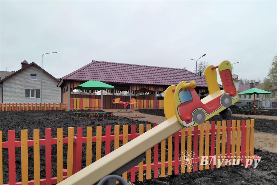 Детский сад на Заслонова готовится к сдаче (ФОТО)